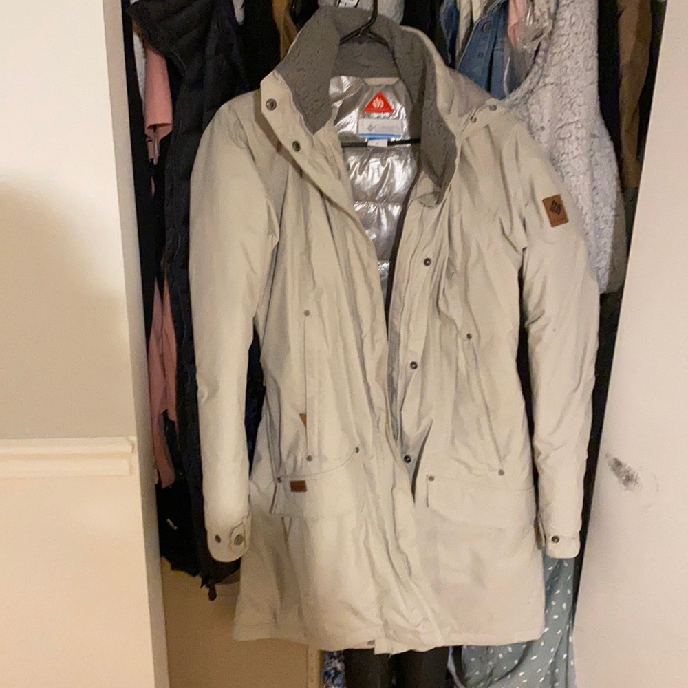 Columbia down parka